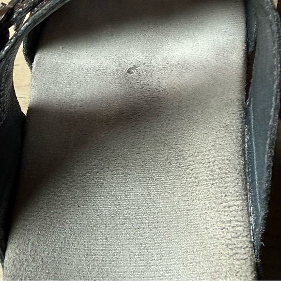 Dansko Black Pebbled Leather Comfort Slide Mule Sandals EU 38 (approx. US 7.5–8) - Picture 10 of 11